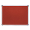 Textilní nástěnka New Scritto Fabricboard 600x450 mm, červená
